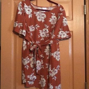 Floral maternity tunic